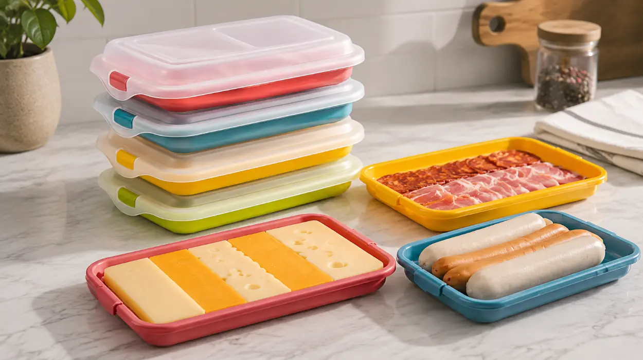 Set de 4 tapers IBILI para embutidos, apilables y sin BPA por sólo 13,98€ (-26%)
