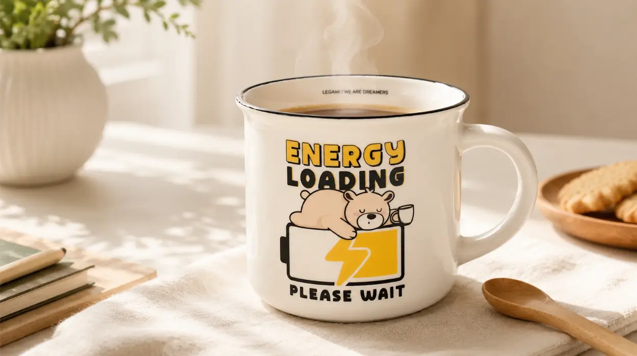Taza de porcelana Legami Cup-puccino Teddy de 350 ml por sólo 6,48€ (-46%)