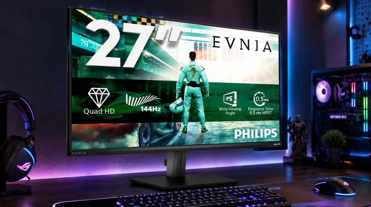 Monitor gaming Philips Evnia 27M2N3500NF de 27″ con 144Hz y HDR10 por sólo 109,99€ con envío gratis (-35%)