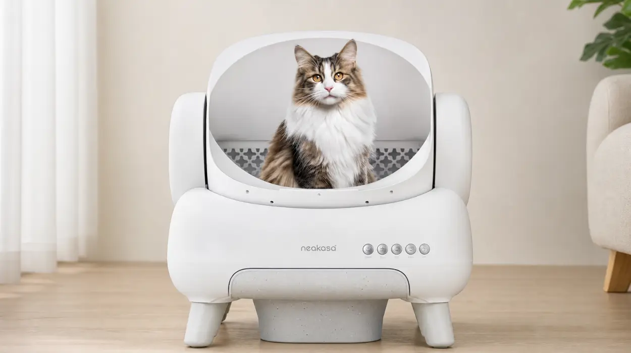 Arenero para gatos Neakasa M1 Lite autolimpiable con control por app y gran capacidad por sólo 299,99€ con envío gratis (-30%)