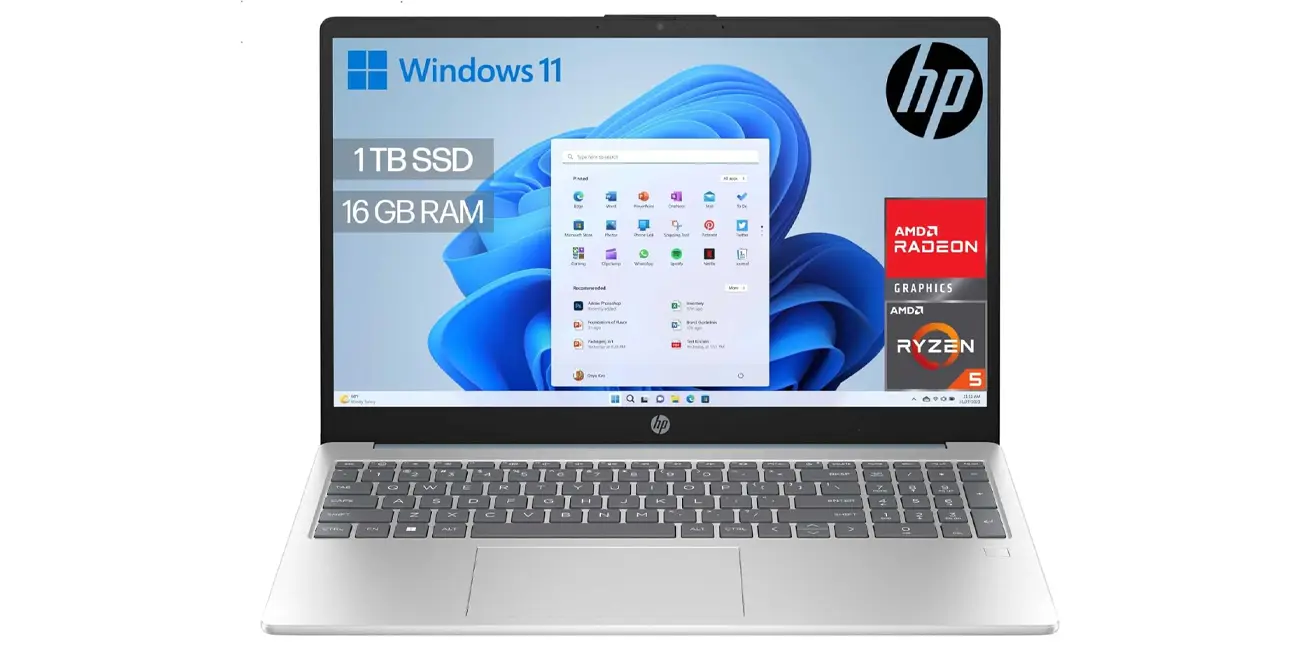 Chollo Portátil HP 15-fc0241ns FHD de 15.6″ por sólo 529€ con envío gratis (-21%)