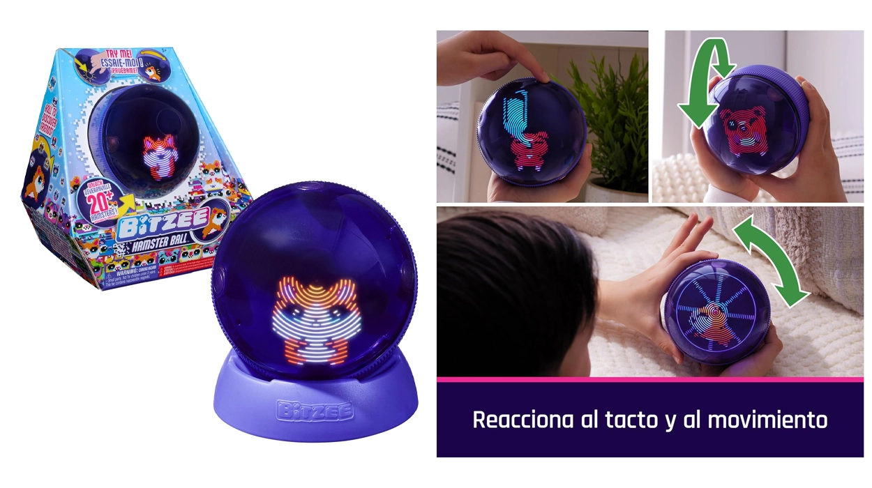 La mascota digital BIZTEE Hamster Ball que arrasa entre los peques tiene hoy un 33% de descuento que no vas a querer perderte (ahorras MUCHO)