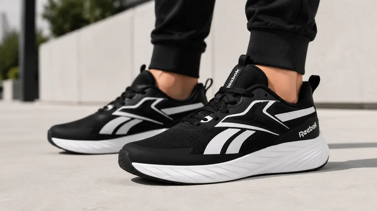 Zapatillas Reebok Verse para hombre en color negro y blanco por sólo 27,50€ (-50%)