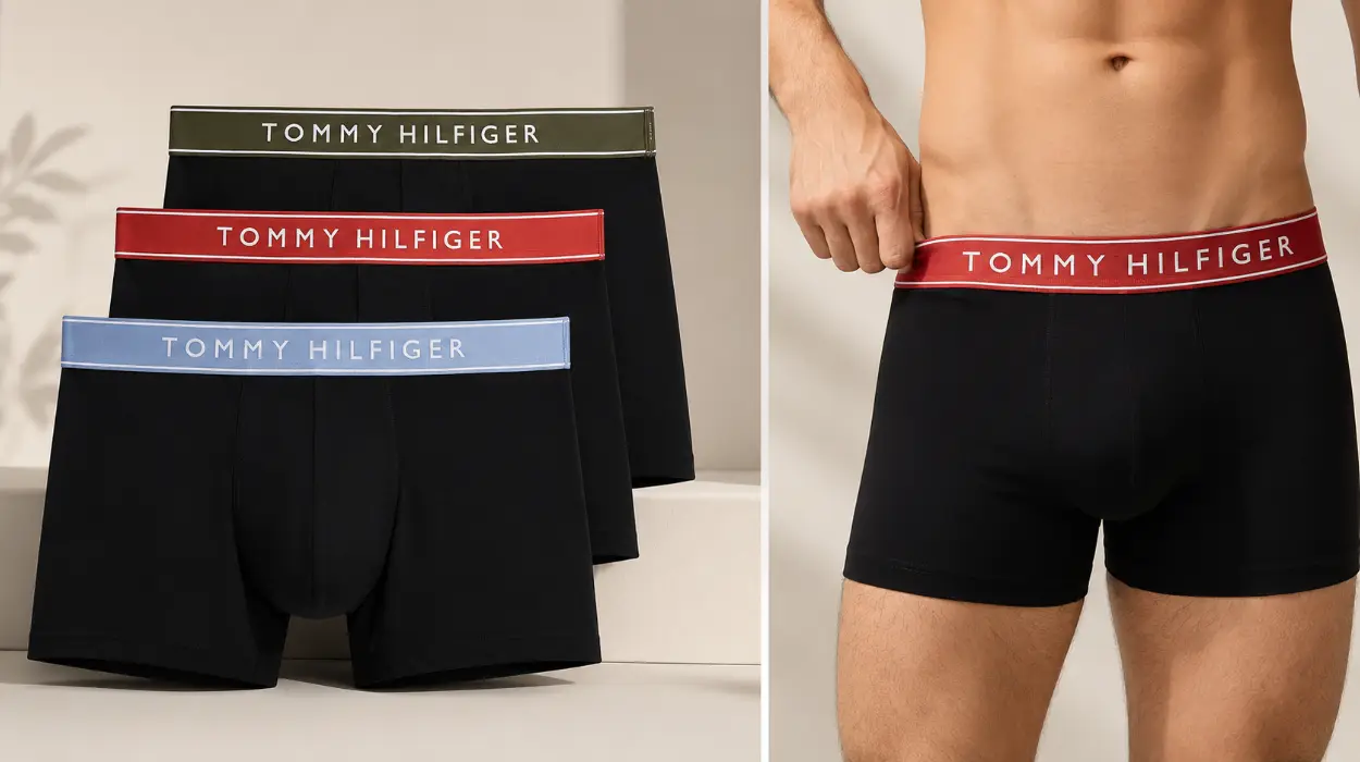 Pack de 3 boxers Tommy Hilfiger trunk para hombre por sólo 19€ (-52%)