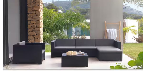 OJO A ESTO: Set de muebles de jardín Shaf Manhattan de 3 piezas por sólo 199€ con envío gratis (-44%) ¡Precio mínimo!