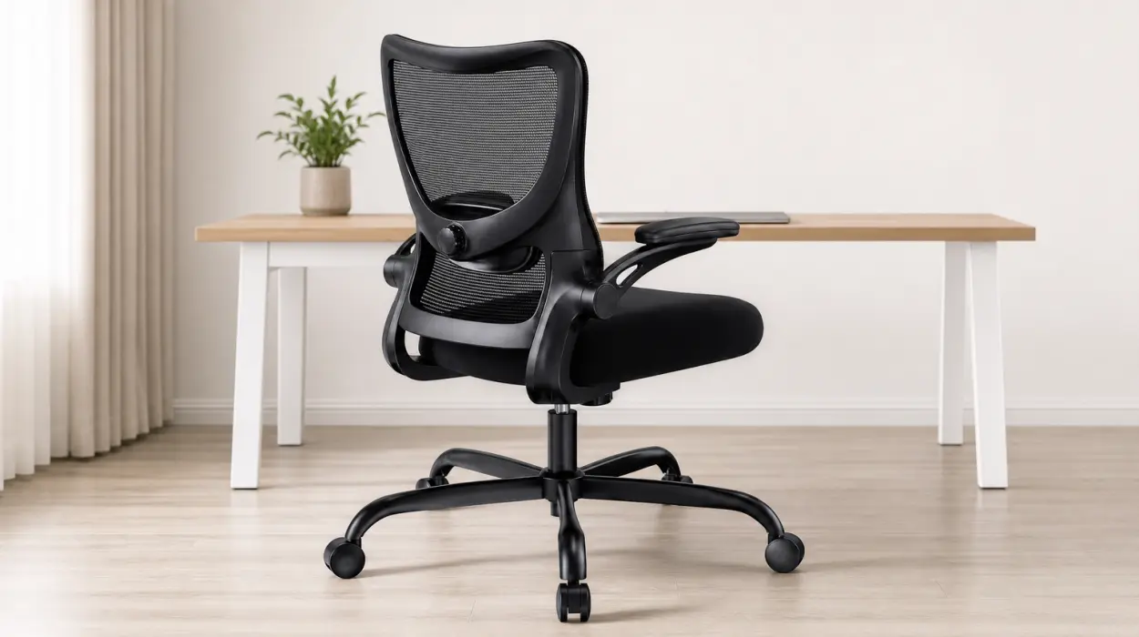 Silla de oficina ergonómica Marsail con respaldo alto de malla y soporte lumbar ajustable por sólo 79,99€ con envío gratis (-25%)