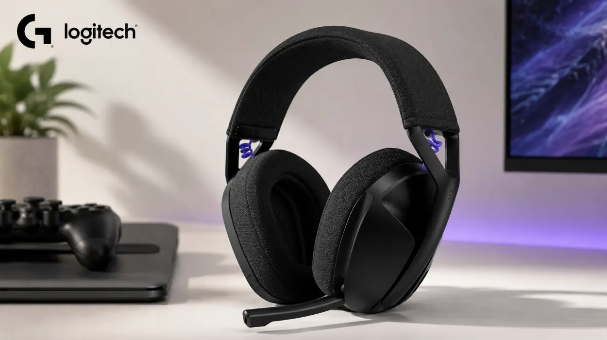 Auriculares Bluetooth Logitech G G321 Lightspeed para gaming con micrófono abatible por sólo 39,99€ con envío gratis (-43%)