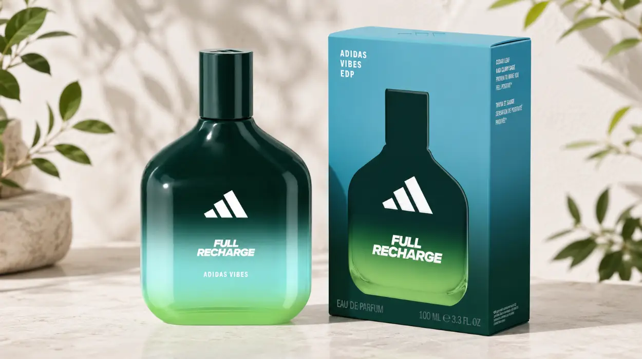 Eau de Parfum Adidas Vibes Full Recharge de 100 ml por sólo 9,30€ (-53%)