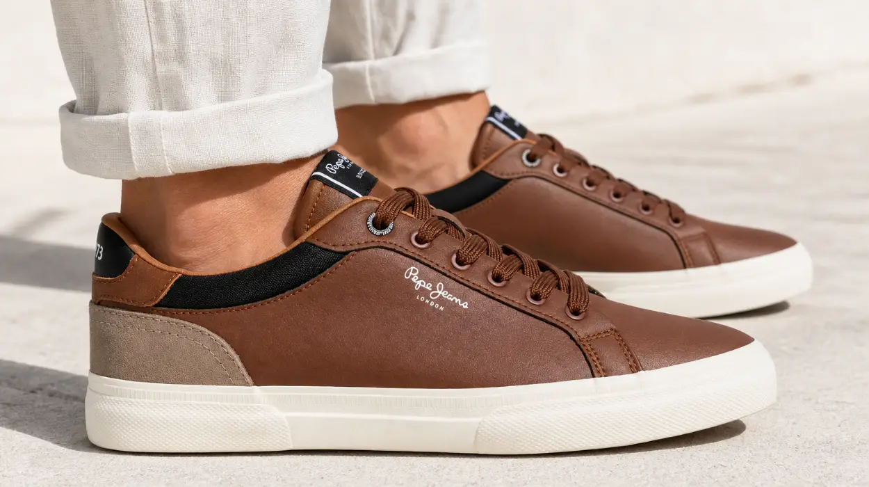 Zapatillas Kenton Court M Pepe Jeans para hombre con estilo auténtico por sólo 28,22€ (-60%)