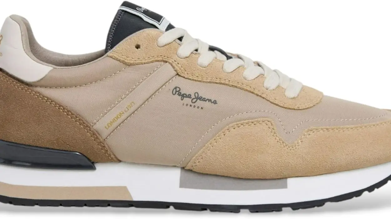 Comodidad y estilo casual: zapatillas Pepe Jeans Hailon Basic para hombre por sólo 34,38€ con cupón y envío gratis (-49%)