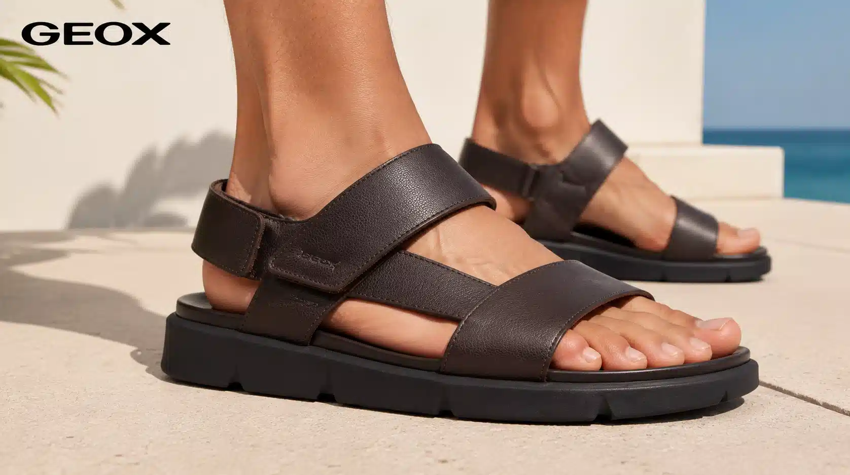 Chollo Sandalias Geox U Xand 2s B para hombre por sólo 41,61€ con cupón y envío gratis (-53%)