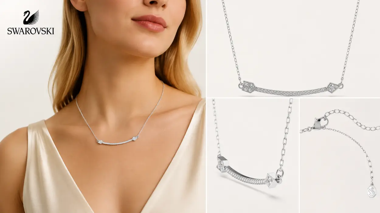 Inspírate con el colgante Swarovski Idyllia con diseño de flecha de Cupido por sólo 34,38€ con cupón y envío gratis (-61%)