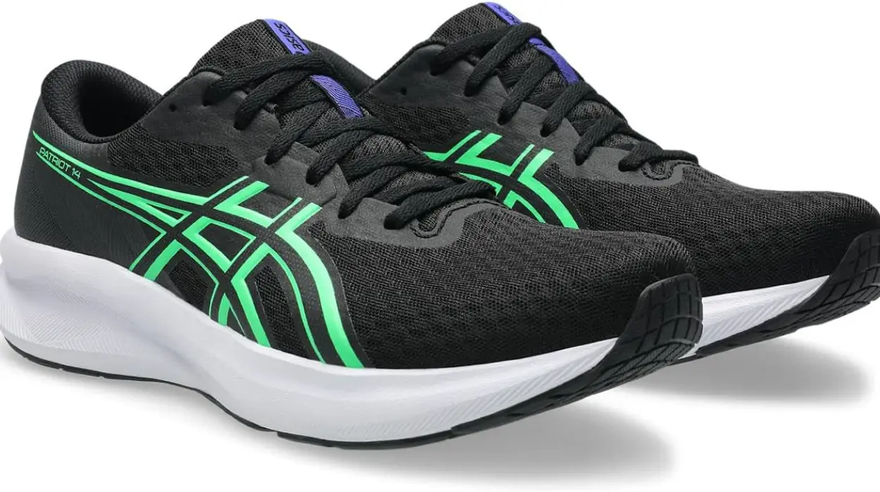 Chollo Zapatillas Asics Patriot 14 con suela de goma y parte superior de malla por sólo 34,99€ con envío gratis (-46%)