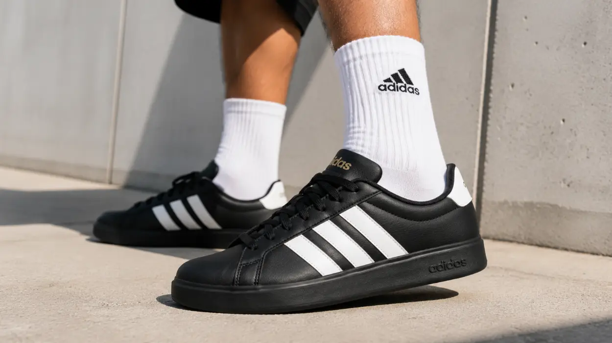 Zapatillas Adidas Streettalk para hombre negras y blancas por sólo 39,99€ con envío gratis (-38%)