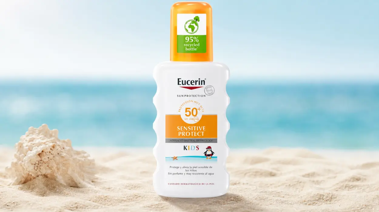 Protección solar infantil Eucerin Sun Kids Spray FPS 50+ de 200 ml para pieles sensibles por sólo 9,49€ (-66%)