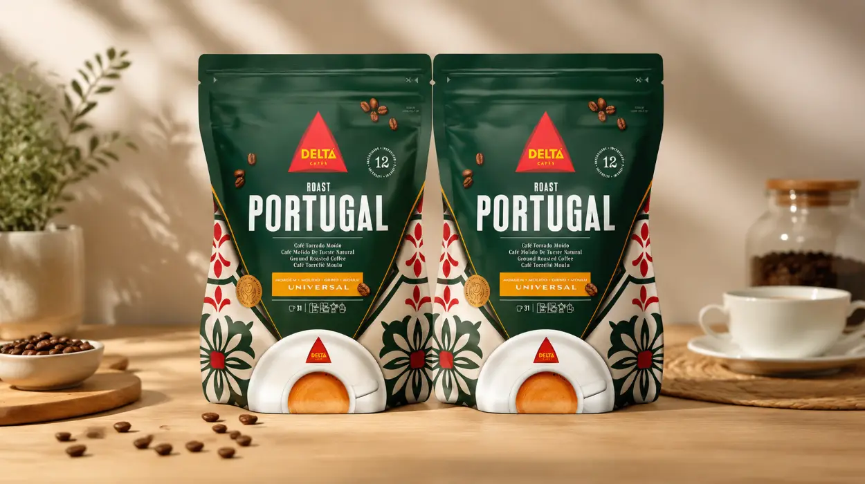 Pack x2 café molido Delta Cafés Origen Portugal marcado y aromático de 220 g por sólo 7,11€ con descuento (-29%)