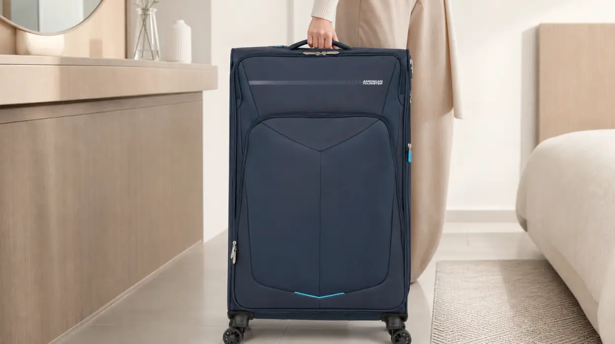 Maleta American Tourister Summerfunk de 79 cm y 119 litros por sólo 76,05€ con envío gratis (-55%)