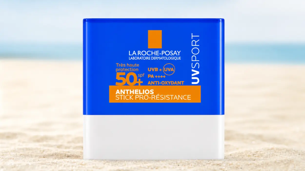 La Roche Posay Anthelios UVSPORT Stick SPF50+ con Mexoryl400 y vitamina E de 10 ml por sólo 13,79€ (-46%)