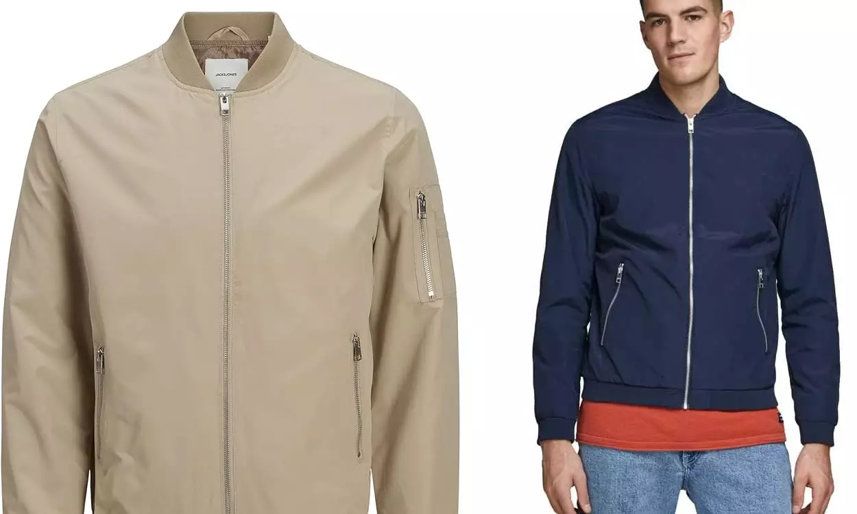 Chollo Chaqueta Bomber Jack & Jones Jjerush Bomber Noos para hombre por sólo 21,99€ (56% de descuento)