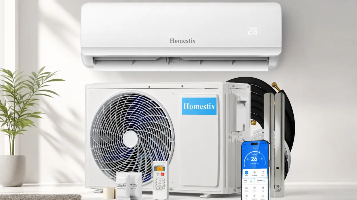 Adiós al calor infernal del verano con este pack de Aire acondicionado Split 12000 BTU con calefacción, deshumidificación y ventilación por sólo 379,99€ con envío gratis (-34%)