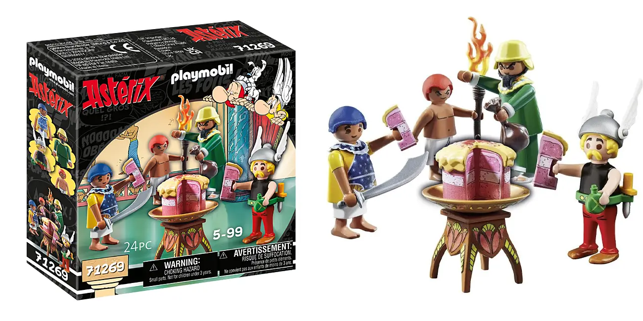 Chollo Set PLAYMOBIL Astérix: Paletabis y la tarta envenenada por sólo 9,68€ (-46%)