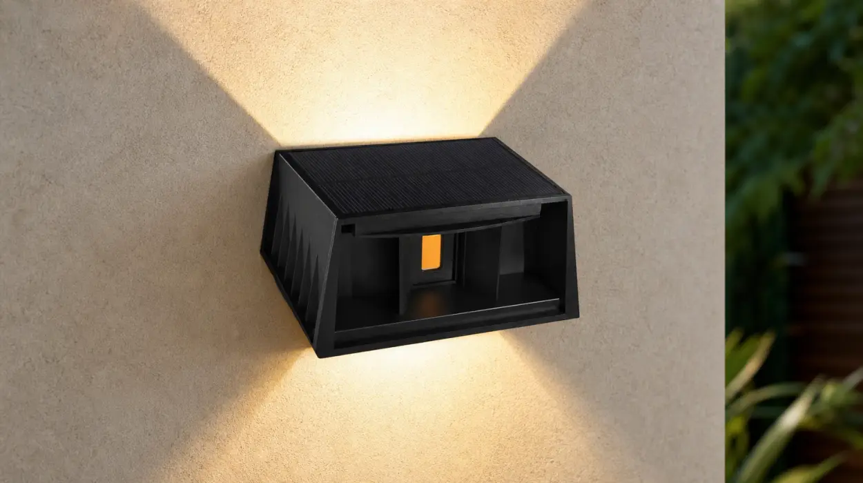 Pack x4 Apliques solares T-SUNUS para exterior con luz cálida de 3000K y ángulo ajustable para jardín o terraza por sólo 21,99€ (-50%)