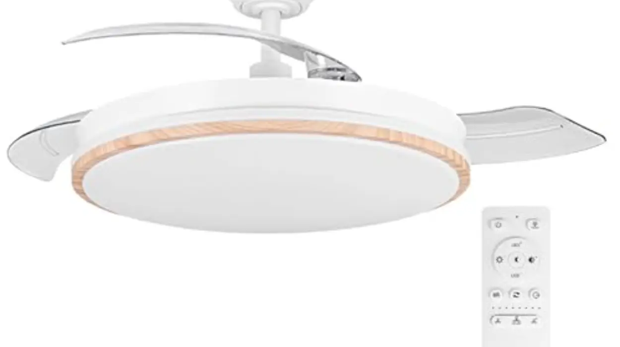 Ventilador LEDUNI con luz LED integrada de 72W y mando a distancia por sólo 45,59€ con envío gratis (-12%)