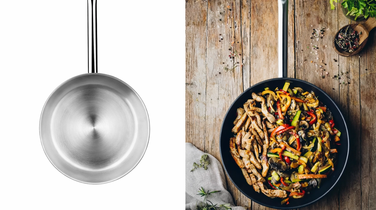 Pásate al acero inoxidable con las sartenes MONIX Chef: en varios tamaños desde sólo 15,28€ con envío gratis (-30%)