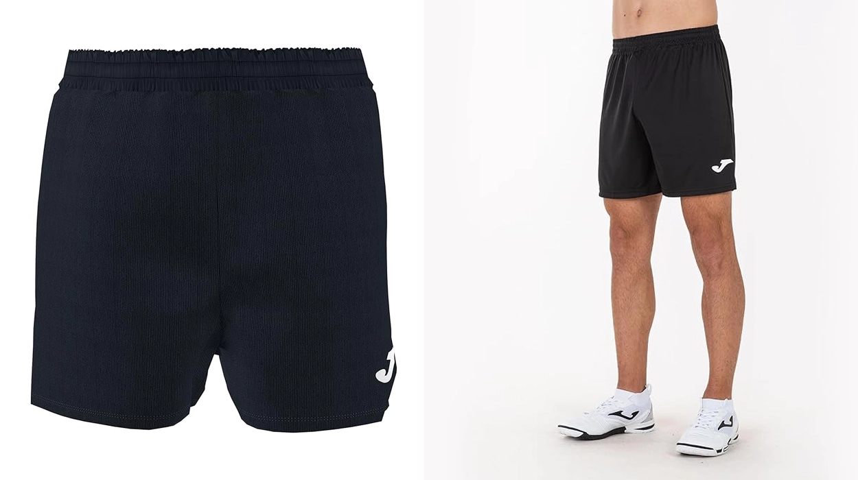Chollo Pantalón corto Joma Treviso en color negro para hombre por sólo 6,99€ (-33%)