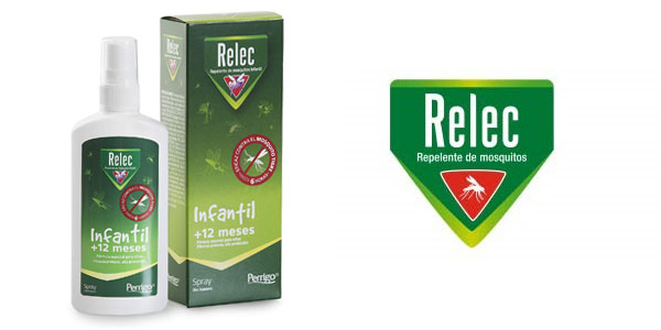 Chollo Spray Relec Infantil repelente antimosquitos +12 meses de 100 ml por sólo 8,65€ (-31%)