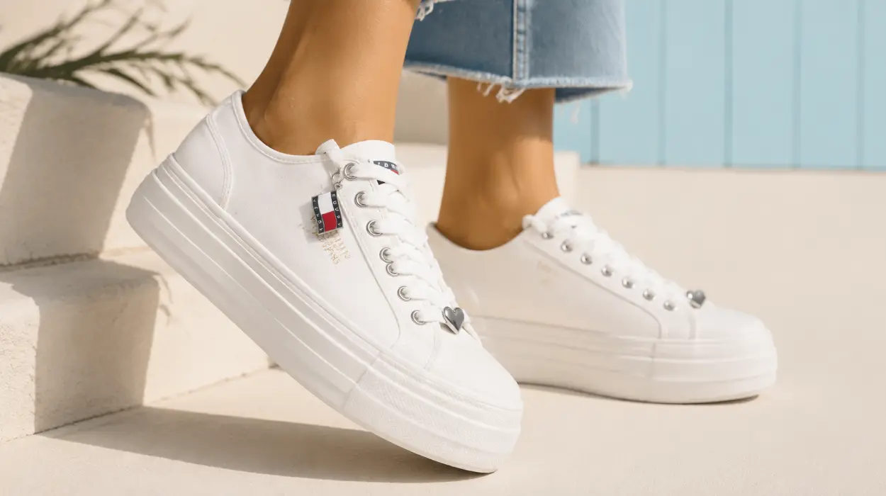 Zapatillas Tommy Jeans Tjw Flatform para mujer por sólo 59€ con envío gratis (-41%)