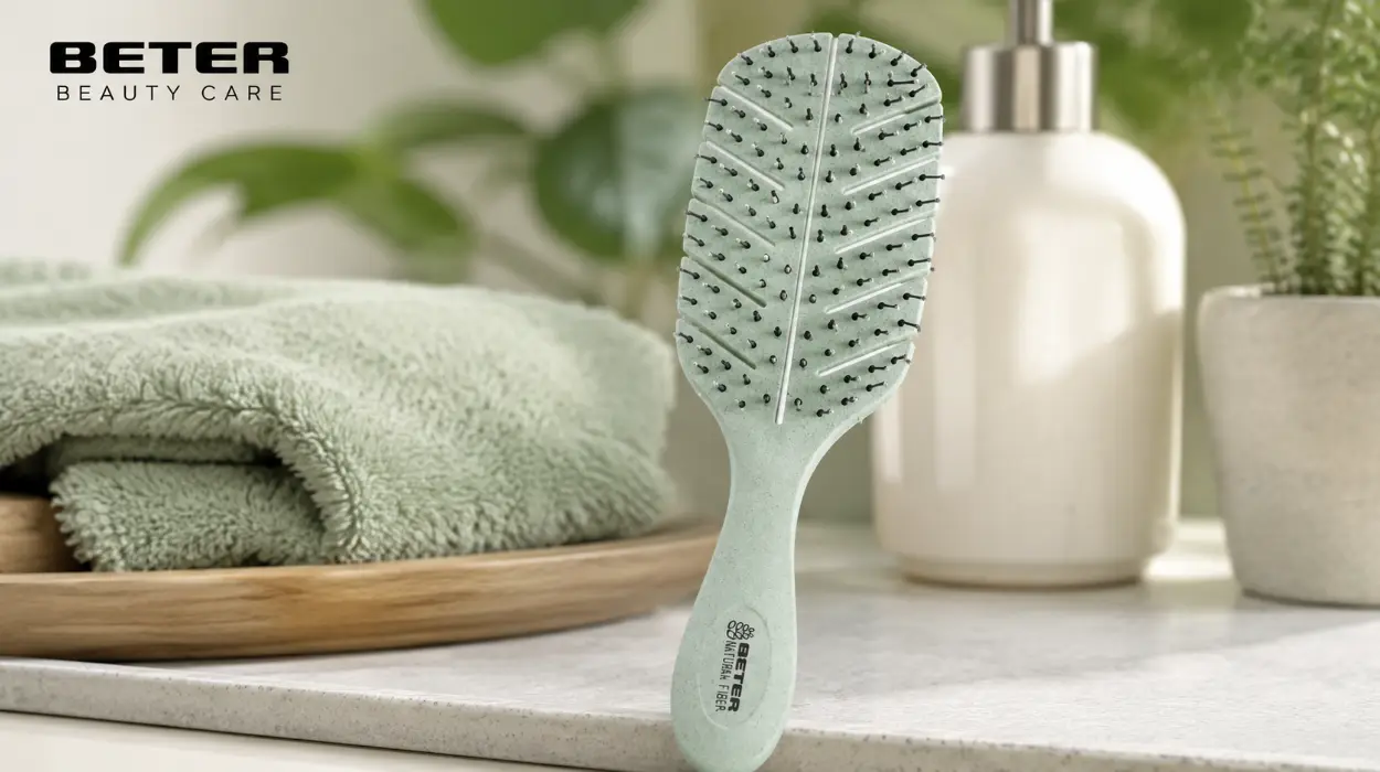 Cepillo esqueleto antitirones Beter Natural Fiber, desenreda sin daño todo tipo de cabellos por sólo 4,36€ (-43%)