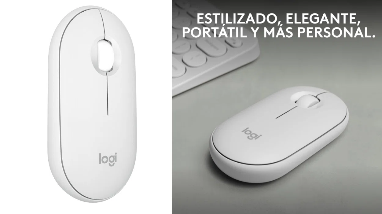 Chollo Ratón Logitech Pebble Mouse 2 M350s por sólo 14,99€ (-25%)