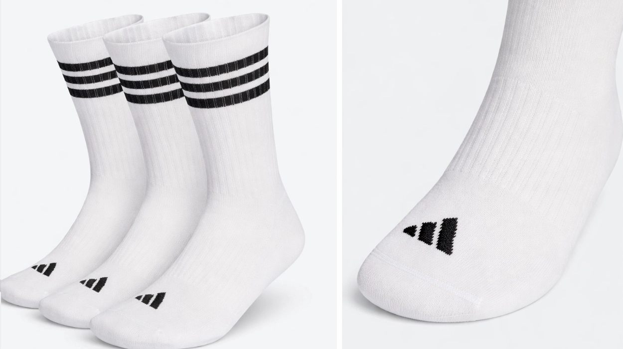 Chollo Pack x3 pares de calcetines Adidas 3-stripes Cushioned unisex por sólo 12,90€ (-14%)