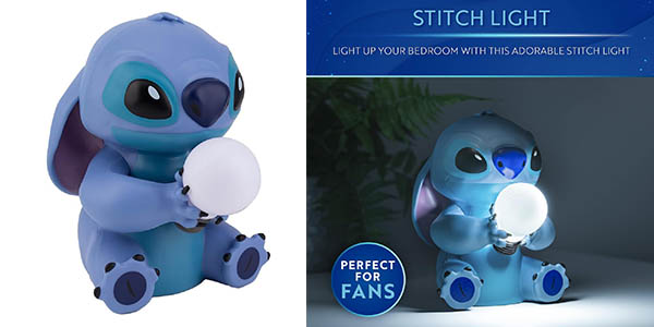 Chollo Lámpara Stitch Light Home por solo 18,60€ (24% de descuento)