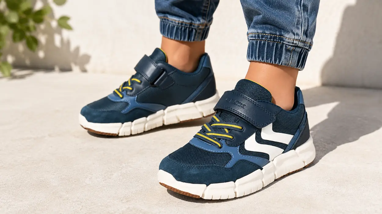Zapatillas Geox J Flexyper Boy B para niños por sólo 29,95€ con envío gratis (-47%)