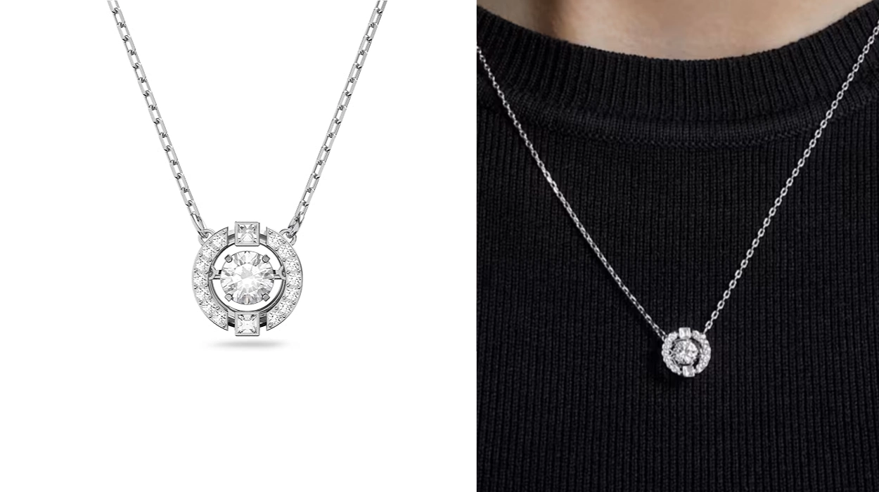 Chollo Collar Swarovski Sparkling Dance por solo 78,91€ con envío gratis (-39%)
