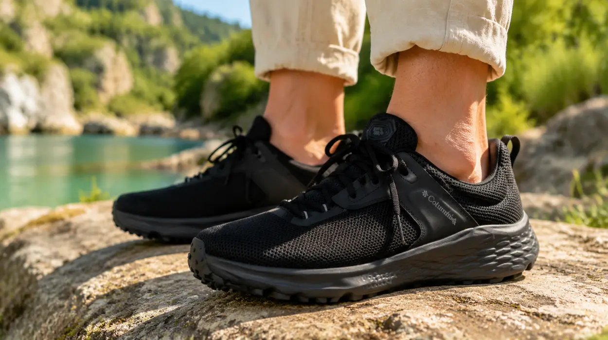 Zapatillas de senderismo Columbia Benson CRZ en color negro para hombre por sólo 56€ con envío gratis (-30%)