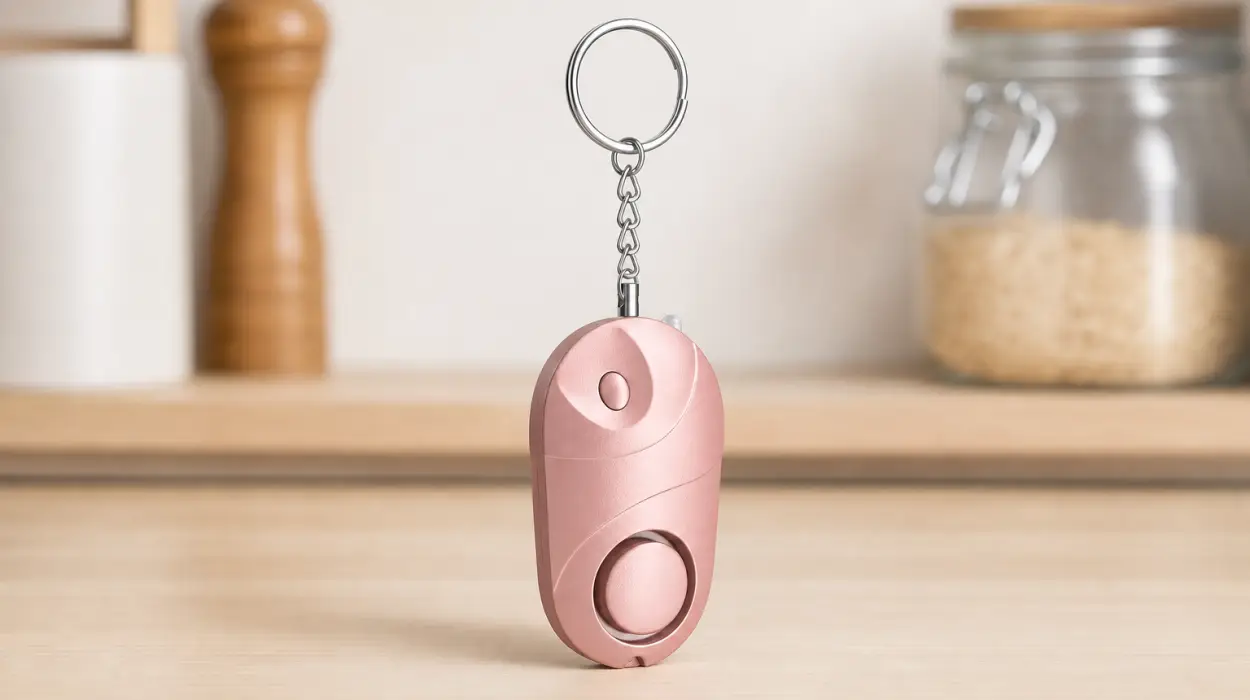 Pack de 4 alarmas llavero personales Safesound 140dB con LED por sólo 9,45€ (2,36€ cada una)