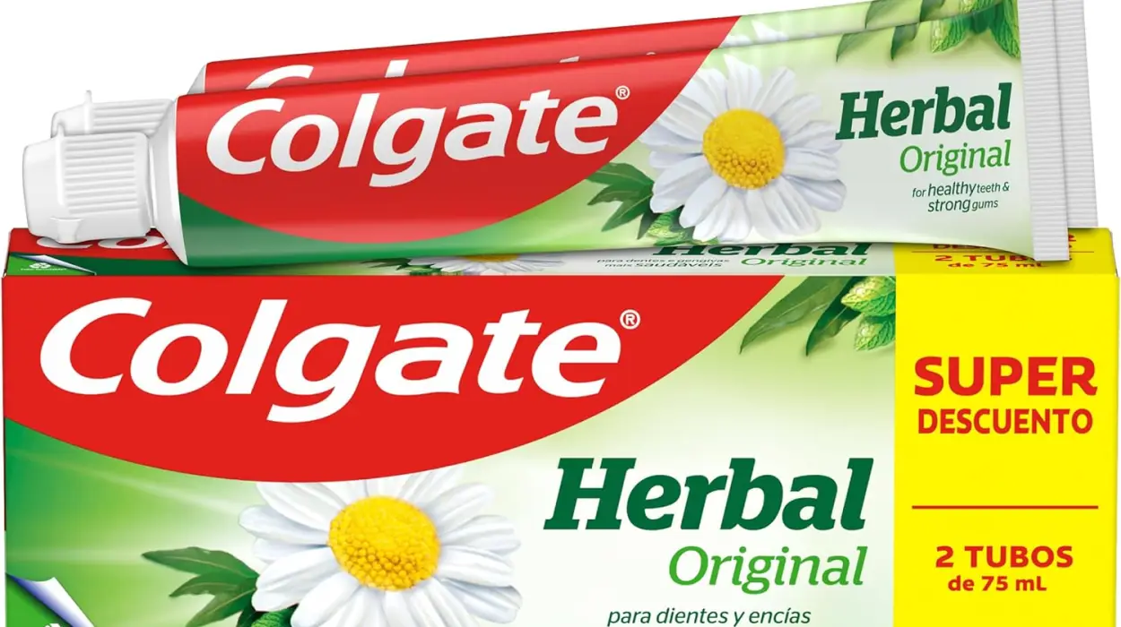 Pack x2 Colgate Herbal Original: pasta de dientes con extractos de plantas naturales por sólo 2,16€ (-28%)