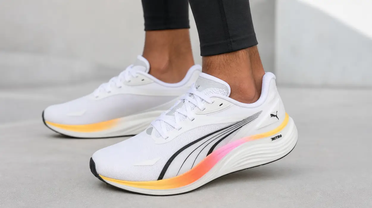 Zapatillas de running PUMA Electrify Nitro 4 para hombre por sólo 50€ con envío gratis (-50%)