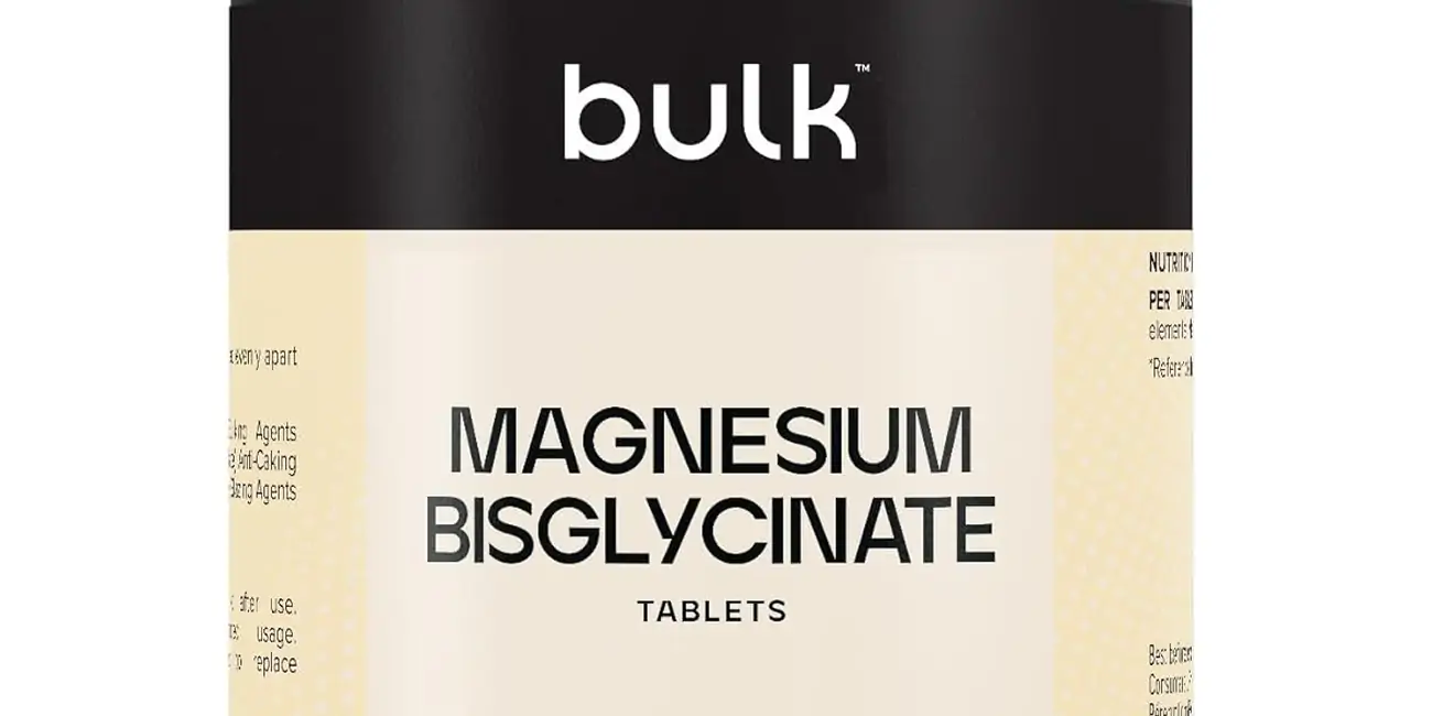 Chollo Suplemento Magnesio Glicinato Bulk 500 mg de 180 cápsulas por sólo 9,81€ (47% de descuento)
