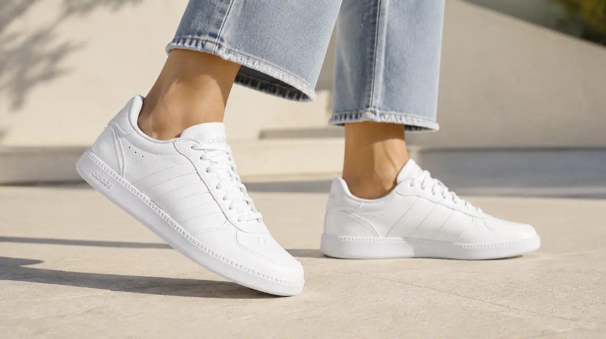 Zapatillas Adidas Breaknet para mujer, un clásico en blanco por sólo 27,50€ (-50%)