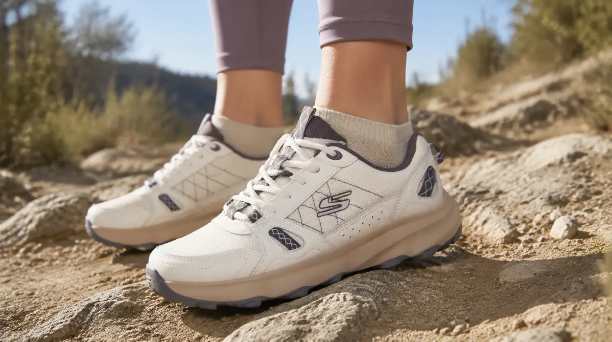 Zapatillas de trail Skechers Ridge Oak Gateway Trail para mujer por sólo 34,99€ con envío gratis (-50%)