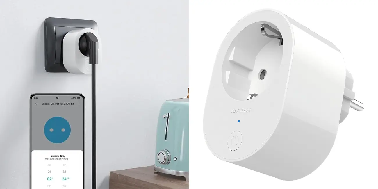 Chollo Enchufe inteligente Xiaomi Power Plug 2 Wi-Fi por sólo 10,99€ (-27%)