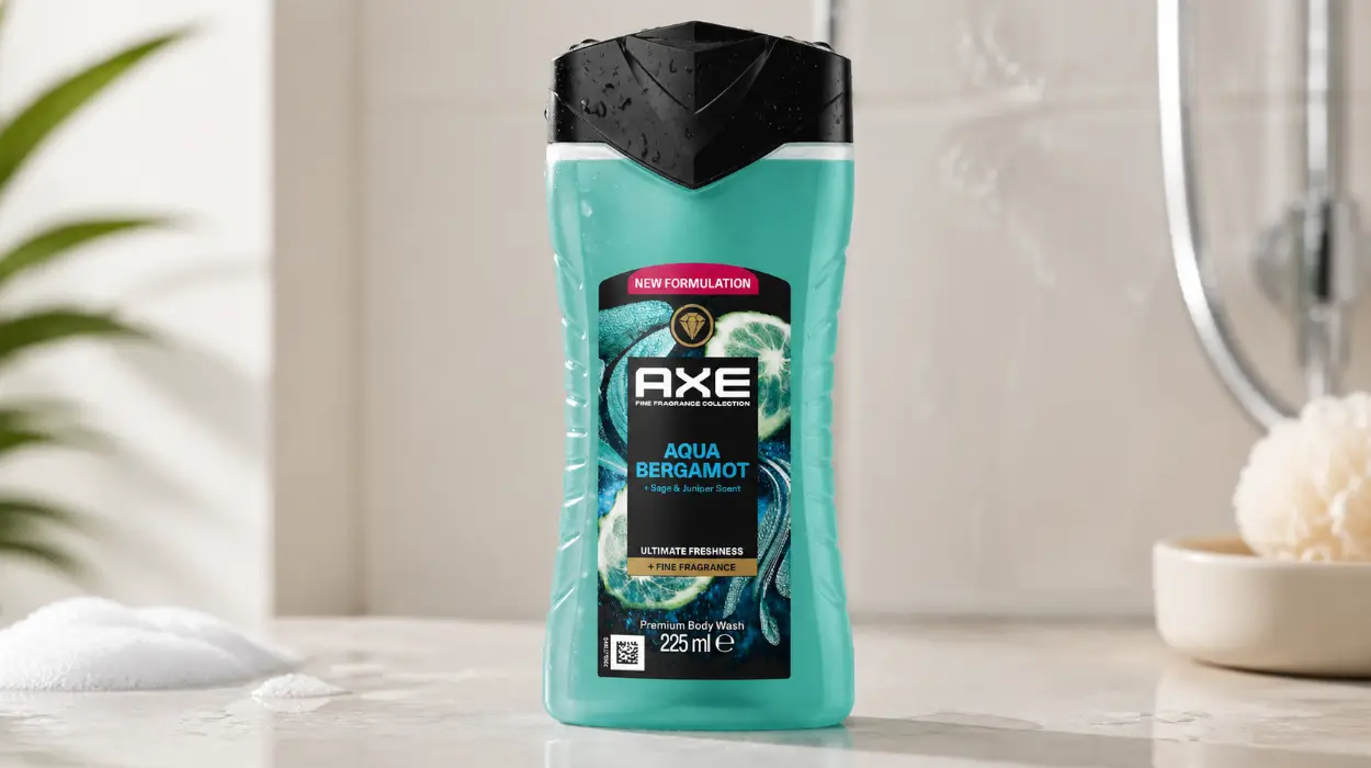 Gel de ducha Axe de bergamota de 225 ml por sólo 2,61€ (-42%)