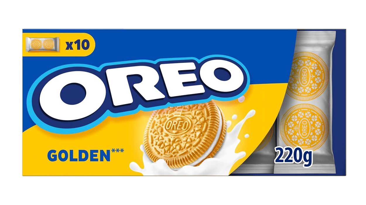 Chollo Paquete de Oreo Golden sabor vainilla de 220 g por sólo 1,90€ con cupón (-32%)