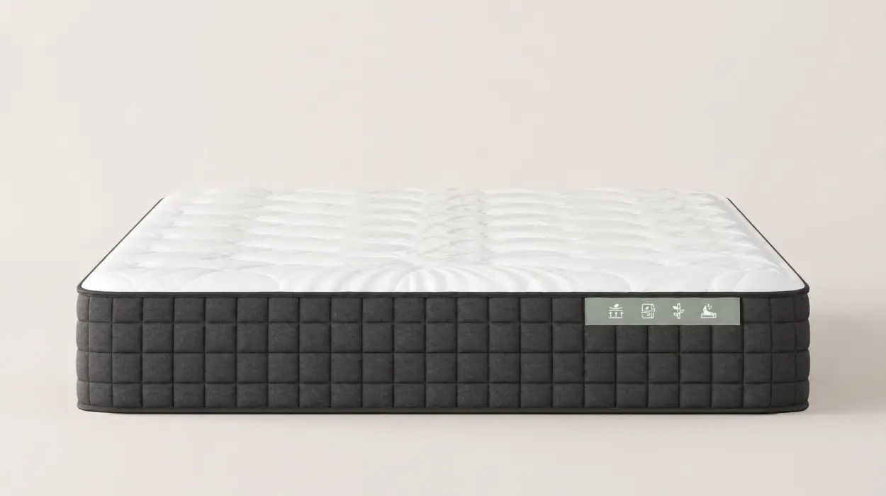 Colchón Avenco de 150×200 con espuma de 7 zonas, reversible y funda lavable por sólo 70€ con envío gratis (-50%)
