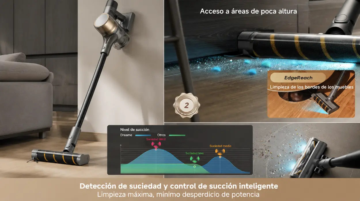 Aspirador sin cable Dreame R30: potente, multisuperficie y con 90 min de autonomía por sólo 229€ con envío gratis (-34%)