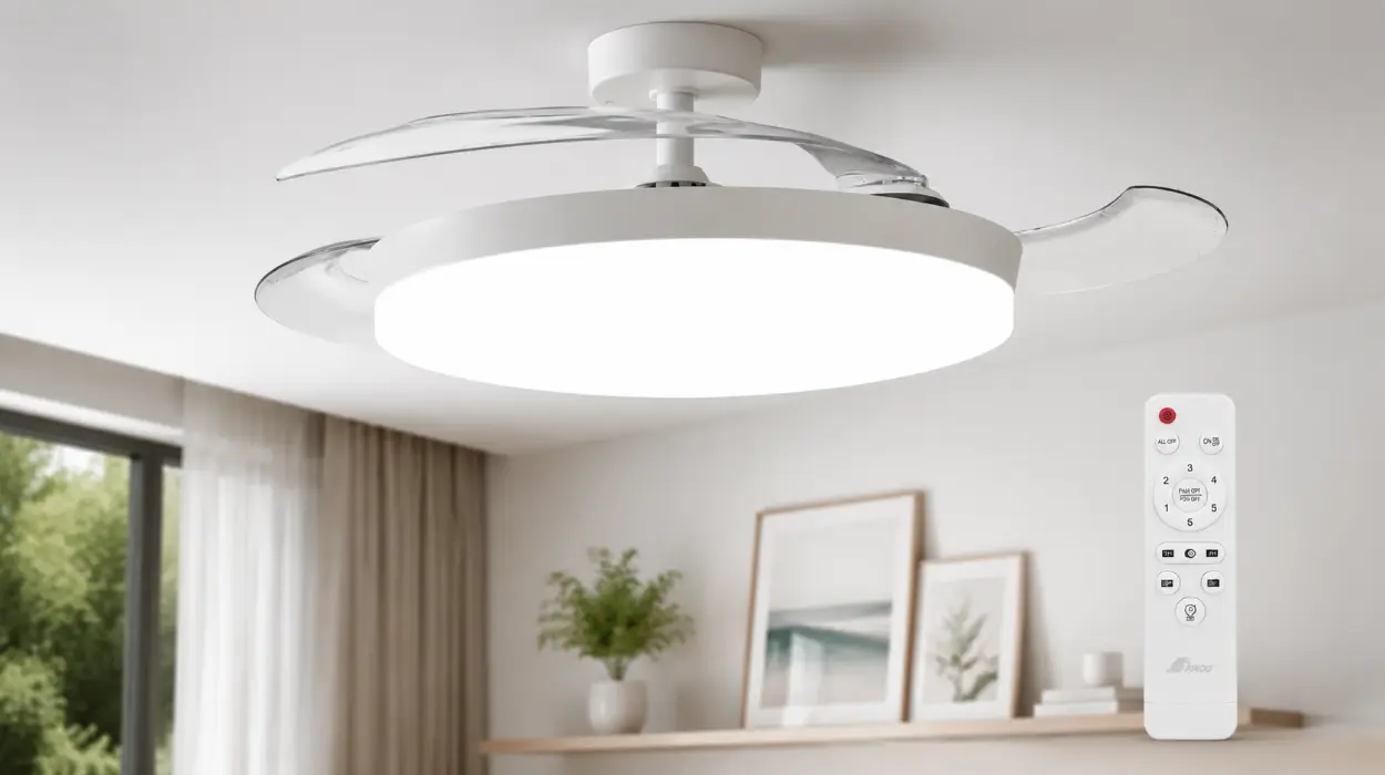 Ventilador de techo con luz y aspas retráctiles 3NOD CONCEPT OVA por sólo 39,90€ con envío gratis (-20%)
